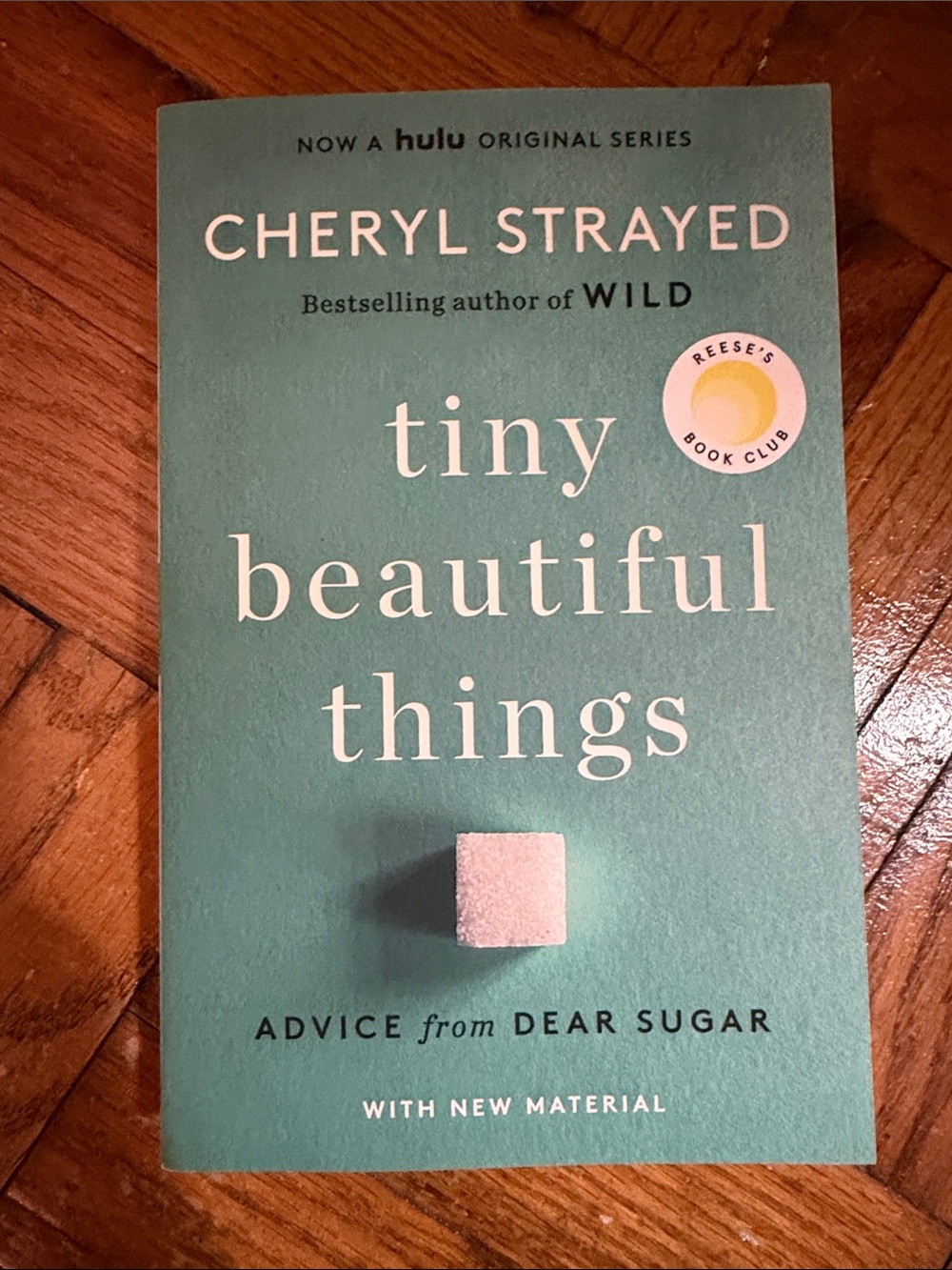Cheryl Strayed "Tiny Beautiful Things" Paperback - Teal Cover